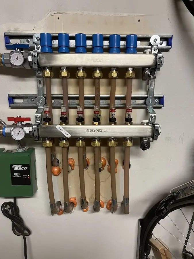 Plumber performing Leak Detection at a residential property in LaFayette